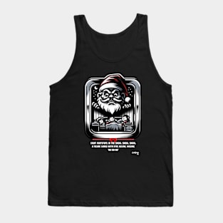 Somnolent Santa's Sinister Watch - A Xmas December Claus Tank Top